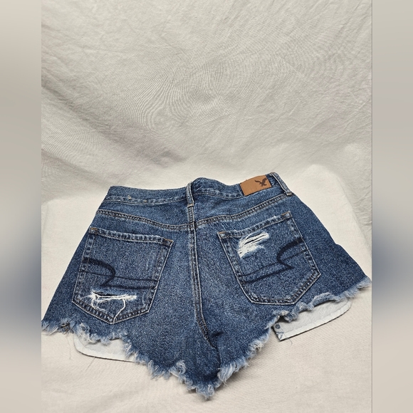 American Eagle Vintage Hi-Rise Festival- Denim shorts size 4 Women’s - Picture 4 of 7